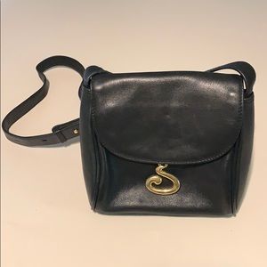 Jones New York Black Leather Bag.
